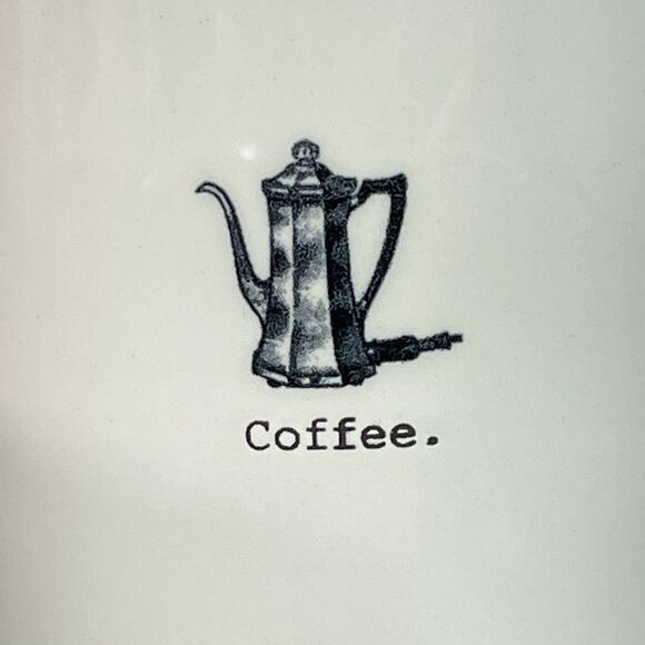 Rae‎ Dunn Coffee Mug Vintage Coffee Pot Graphic Artisan Collection Magenta - Picture 5 of 9